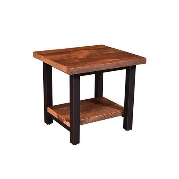 Reclaimed Wood Imperial End Table