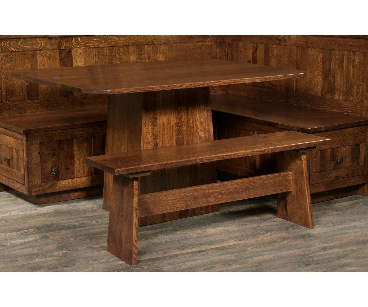 Newport Breakfast Nook Dining Set From DutchCrafters Amish Furniture