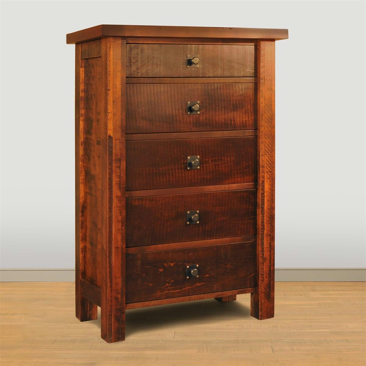 Ruff Sawn Tahoe Drawer Chest from DutchCrafters Amish Furniture