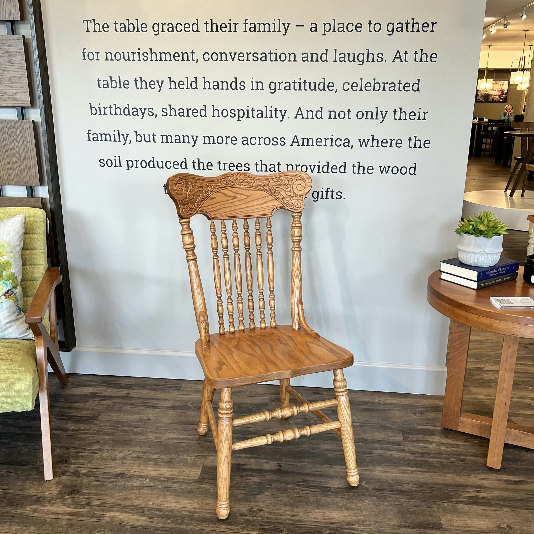 Pressback Dining Chair From DutchCrafters Amish Furniture