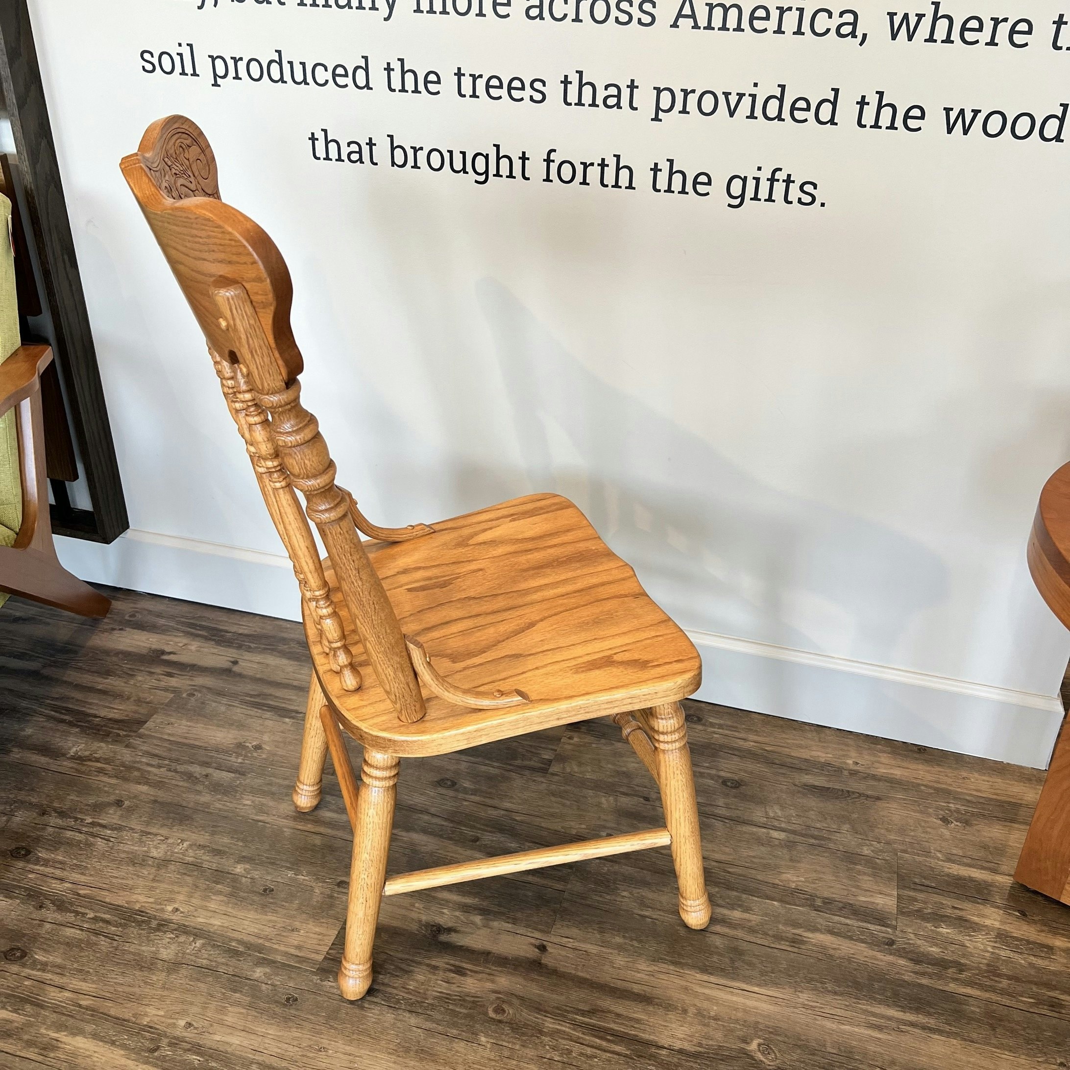 Pressback Dining Chair From DutchCrafters Amish Furniture