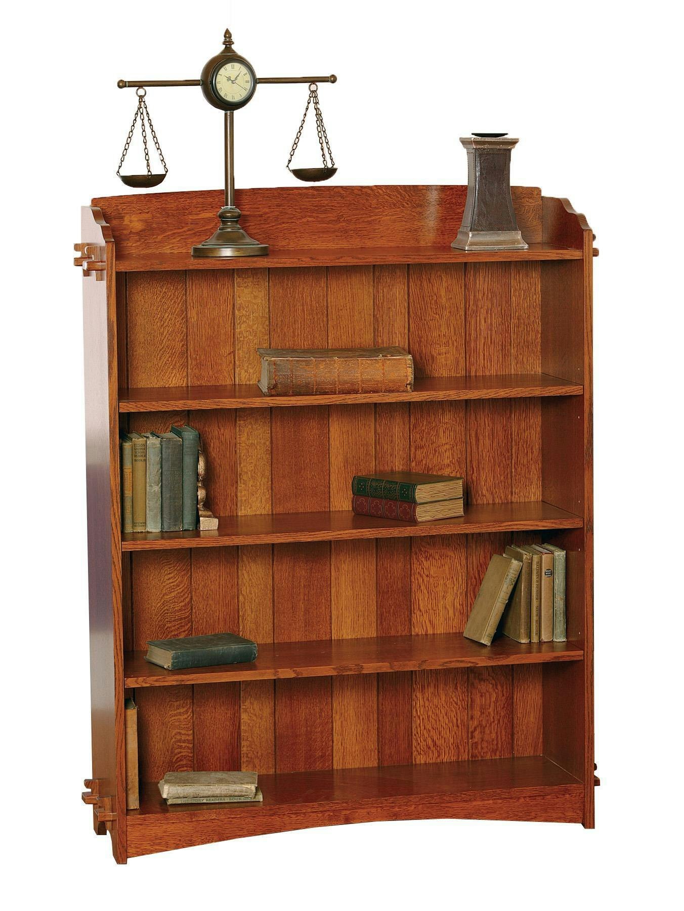 Village Mission American Made Bookcase From DutchCrafters Amish