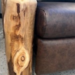 Amish Rustic Log Recliner Chair | Handcrafted Living Room Furniture