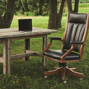 Mission Style Desk Chair From DutchCrafters Amish Furniture
