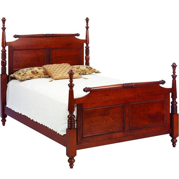 Beethoven Rolling Pin Headboard from DutchCrafters Amish Furniture