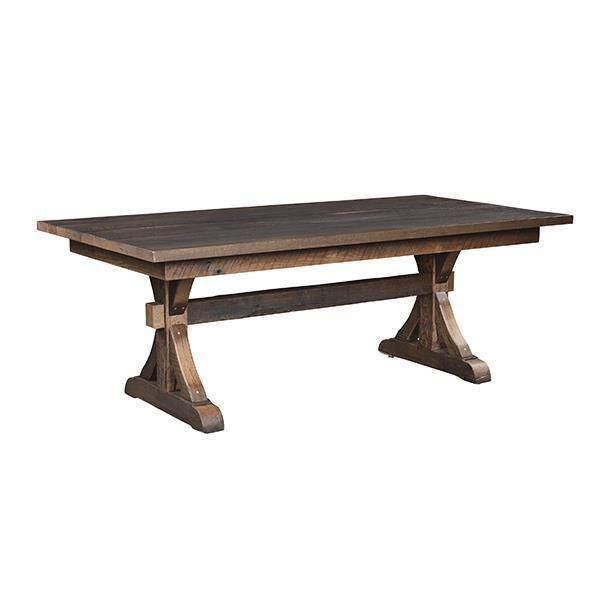 Bristol Barnwood Dining Table from DutchCrafters Amish Furniture
