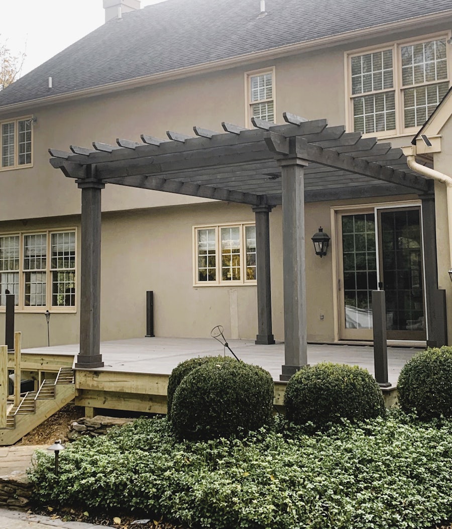 Cedar Wood Pergola Kits from DutchCrafters Amish Furniture