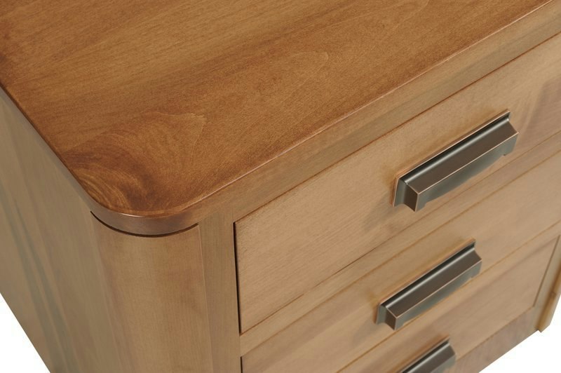 Solid Wood Dresser With Classic Rounded Edges | DutchCrafters