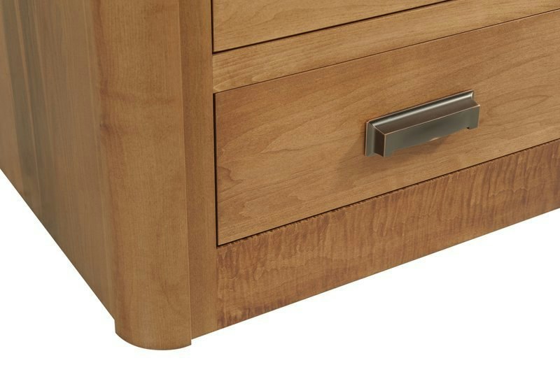 Solid Wood Dresser With Classic Rounded Edges | DutchCrafters