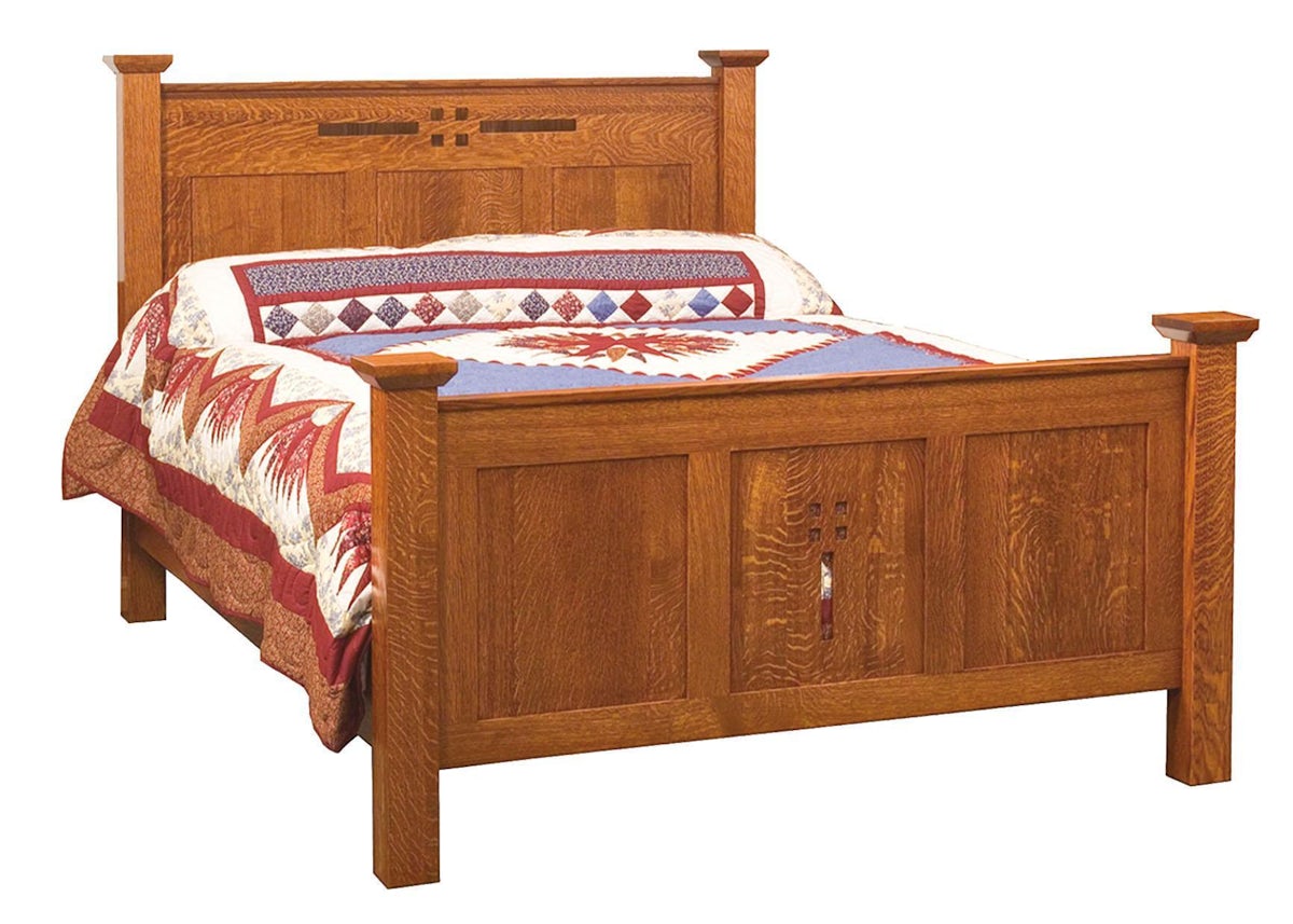 Amish Whitehaven Panel Bed from DutchCrafters Amish Furniture