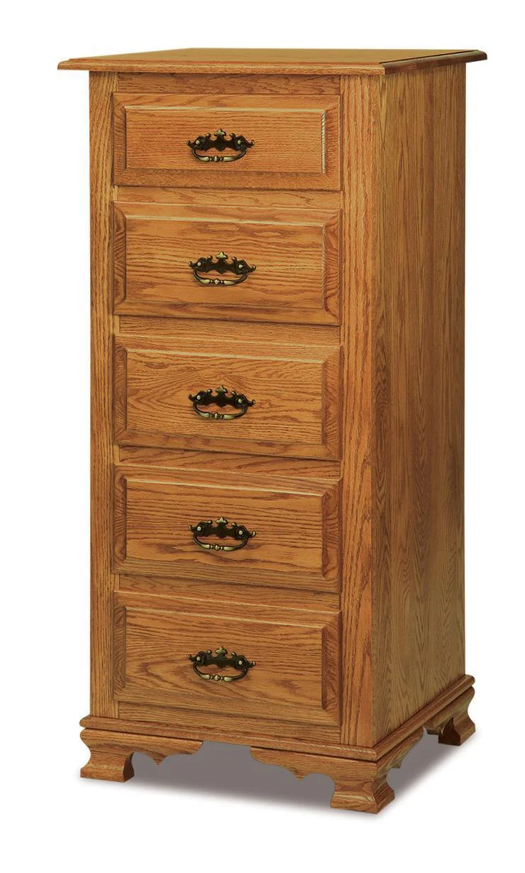 Custom Solid Wood Lingerie Chest of Drawers from DutchCrafters Amish