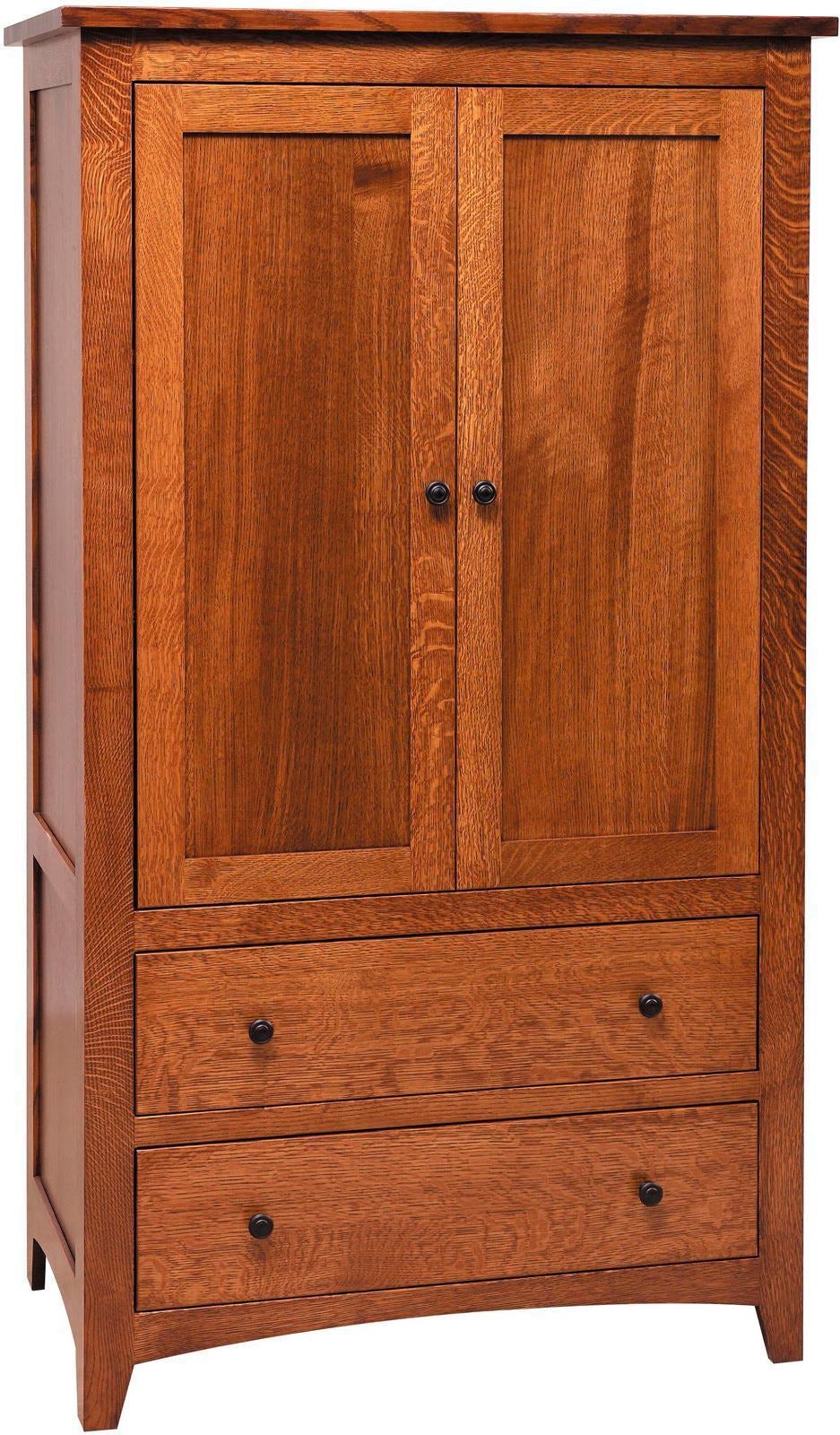 Handies Peak Mission Armoire From Dutchcrafters Amish Furniture