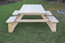 Amish Picnic Tables from DutchCrafters Amish Furniture