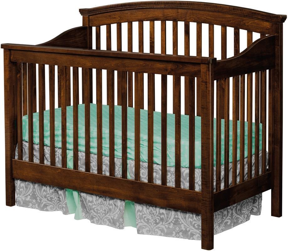 Henley Convertible Crib from DutchCrafters Amish Furniture