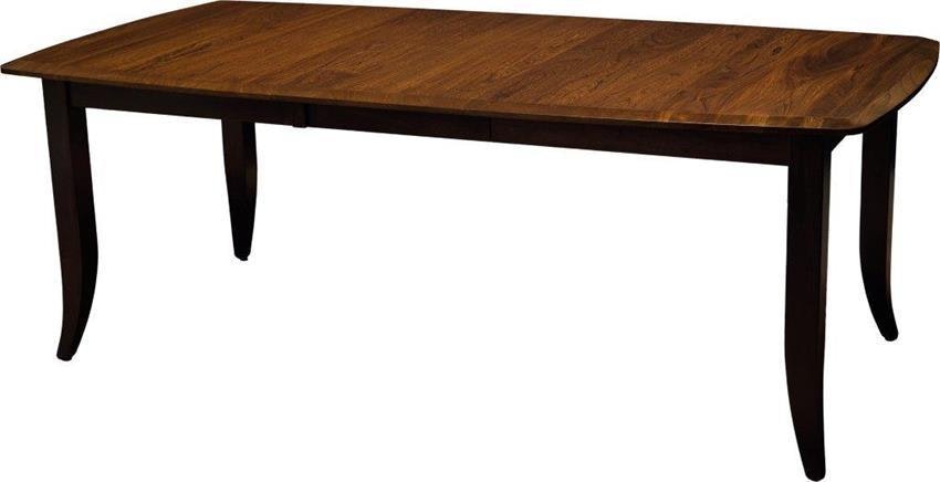 Solid wood leg table by DutchCrafters Amish Furniture.
