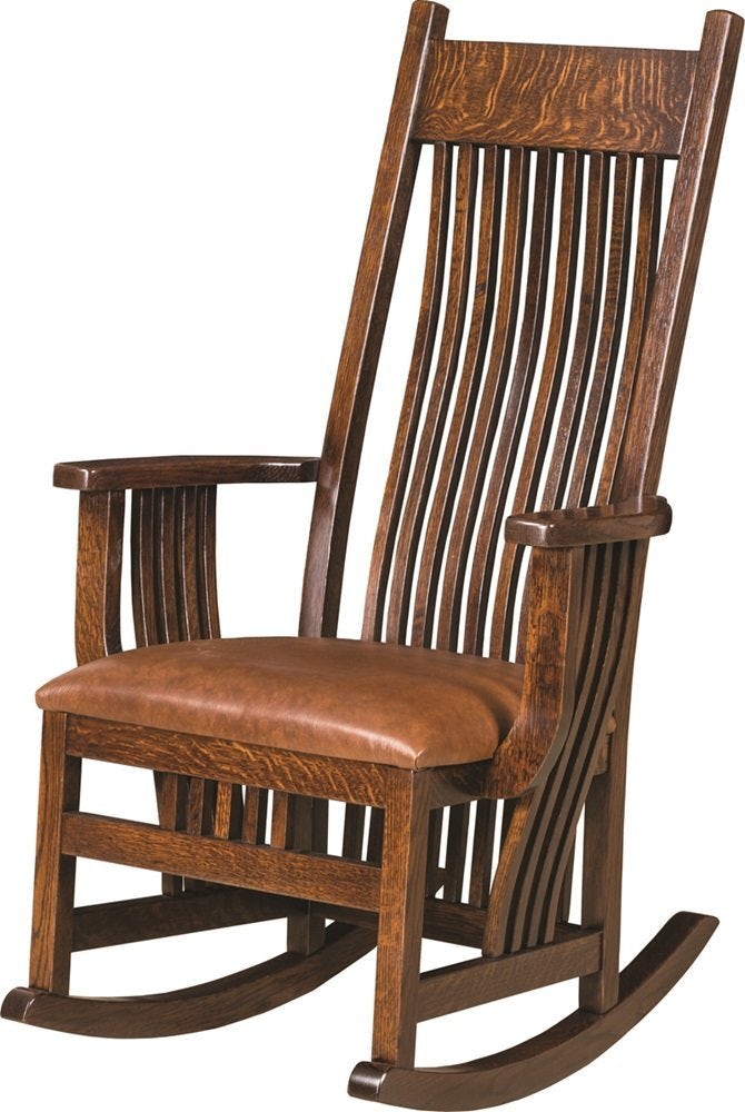 Royal Mission Rocker from DutchCrafters Amish Furniture