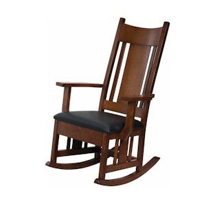 Mission Rocking Chairs & Gliders by DutchCrafters Amish Furniture