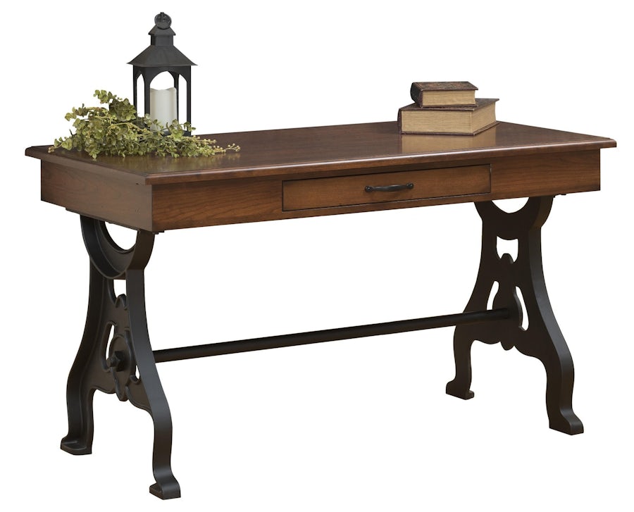 Wellington Industrial Style Writing Desk from DutchCrafters Amish