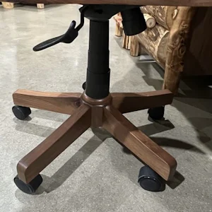 Rustic Log Desk Chair | DutchCrafters Amish Log Furniture