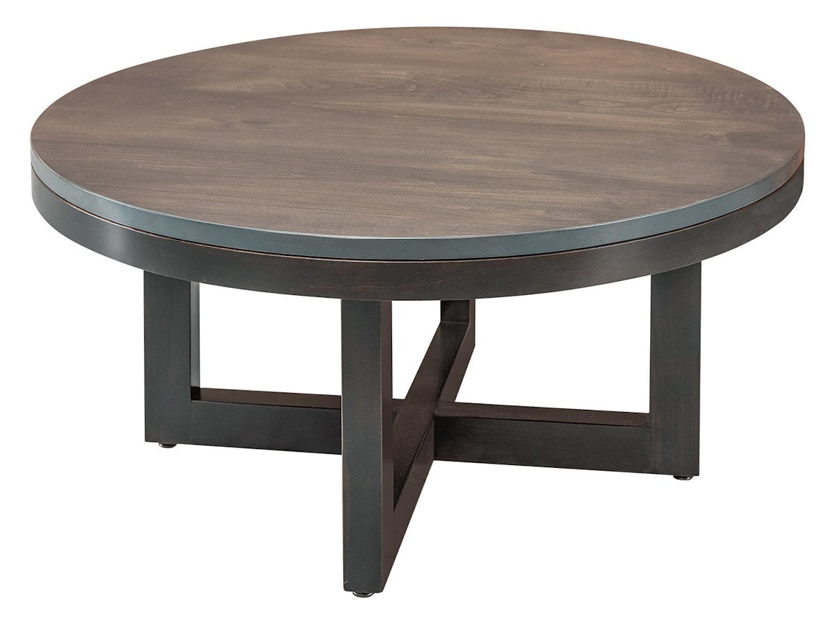 Sehili Round Coffee Table from DutchCrafters Amish Furniture