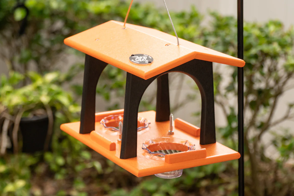 Poly Double Oriole Bird Feeder from DutchCrafters Amish Store