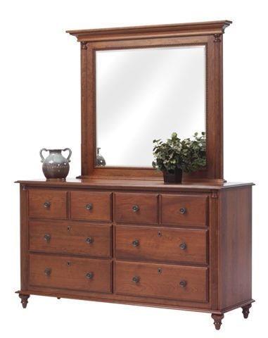 Low Dresser with 6 Drawers from DutchCrafters Amish Furniture