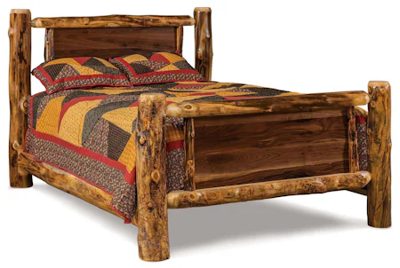 Authentic Log Cabin Style Beds | Amish-Made | DutchCrafters
