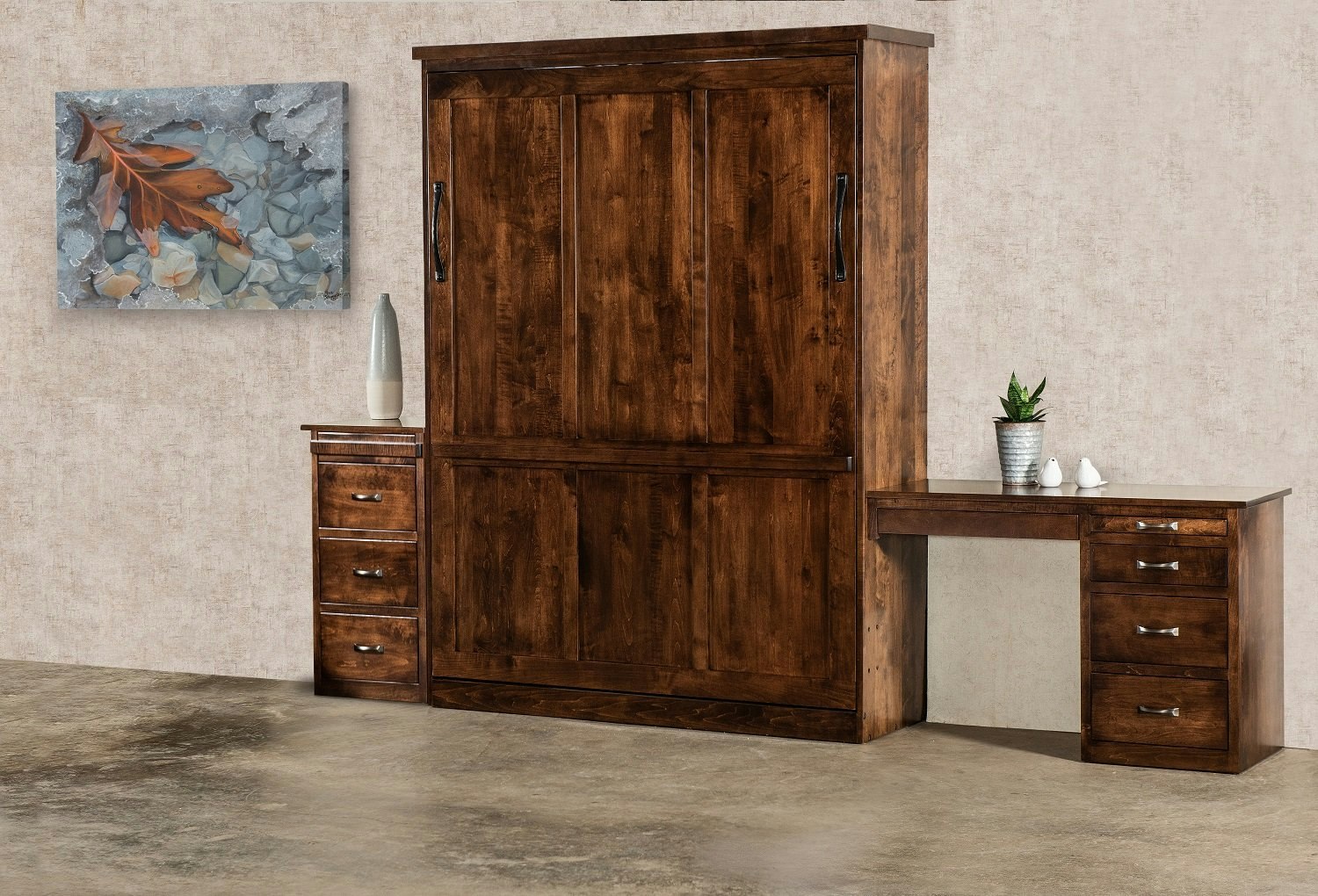 Amish Murphy Bed - 2020 Design - DutchCrafters