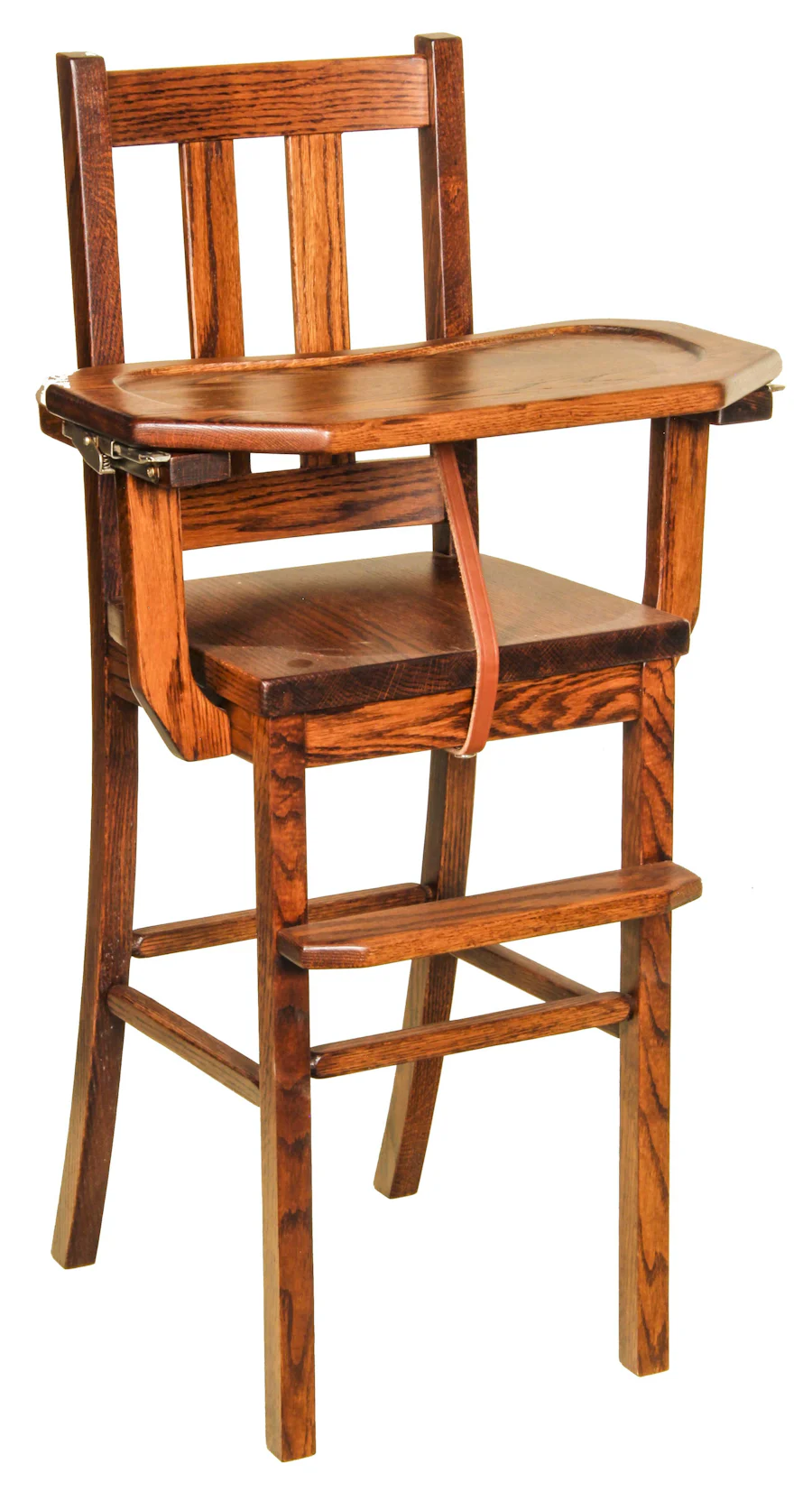 American Made High Chair - Solid Wood Heirloom Amish Quality