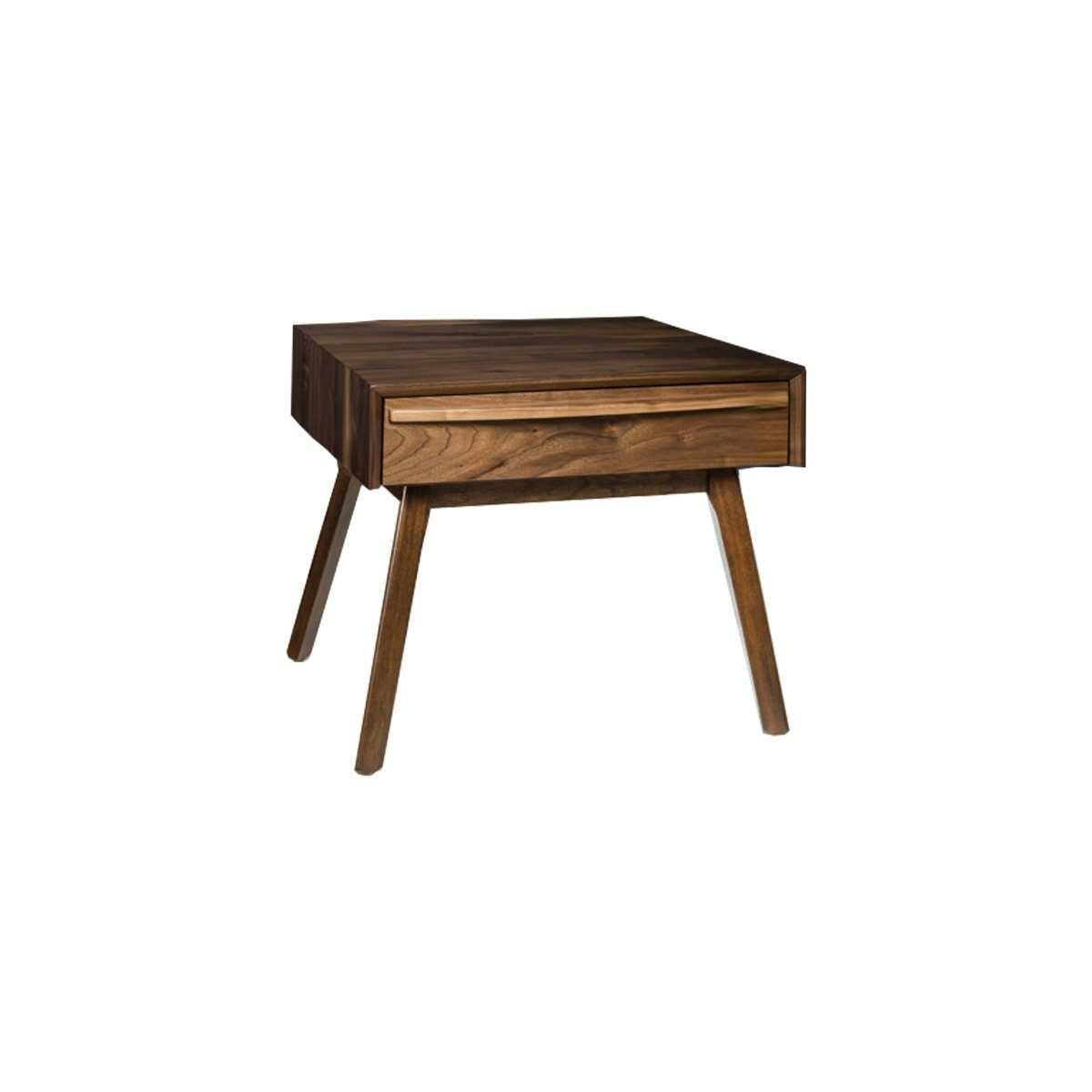 Mid Century Modern Tall Leg Night Stand from DutchCrafters Amish