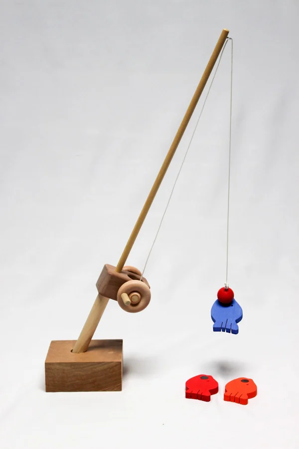 Wooden Toy Fishing Pole from DutchCrafters Amish Furniture