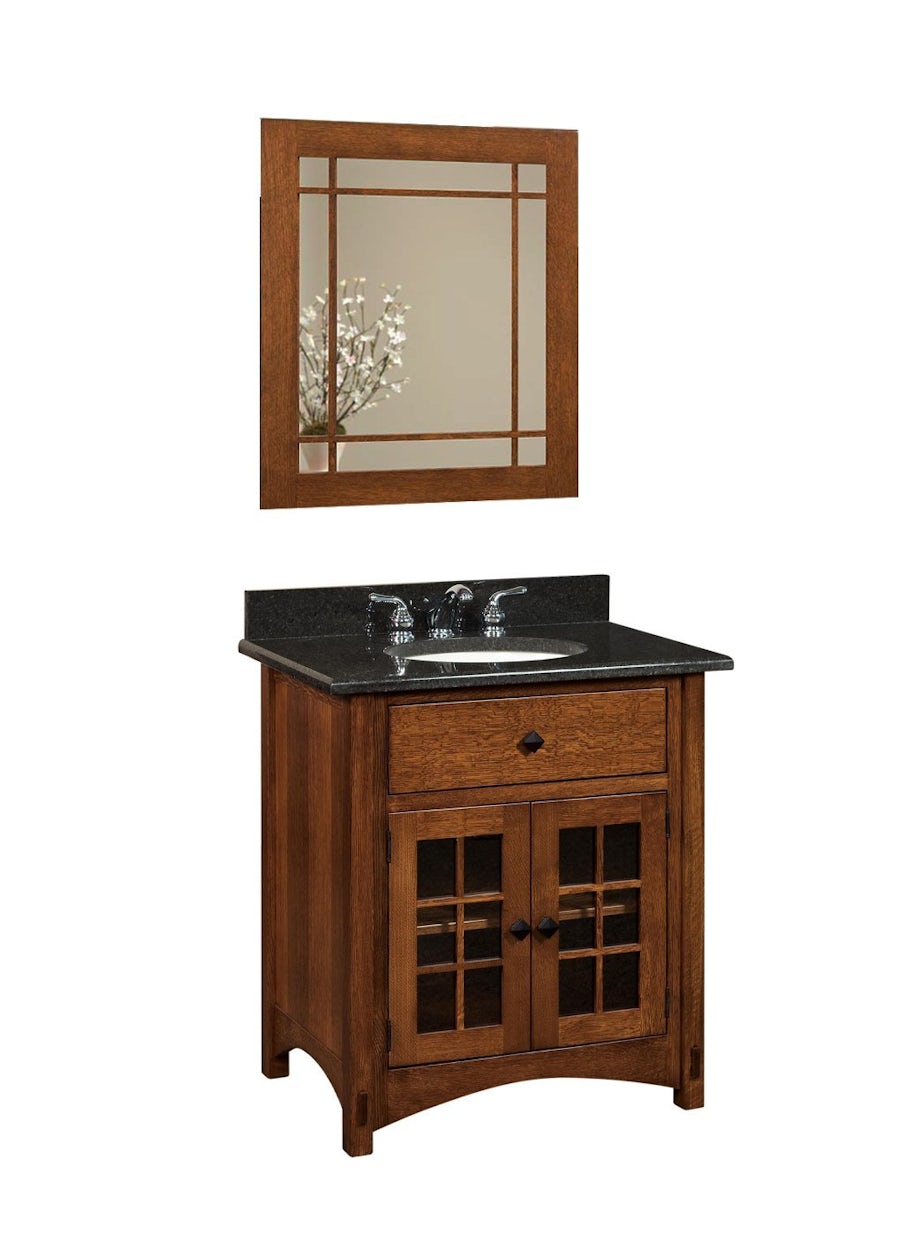 Norfolk TwoPiece 33" Bathroom Vanity Set by DutchCrafters Amish
