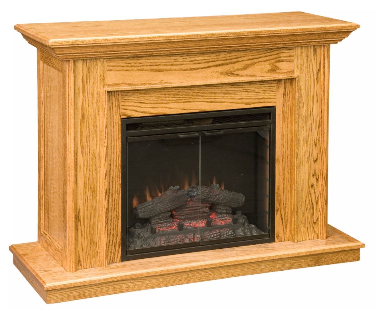Amish Valley Fireplace from DutchCrafters Amish Furniture