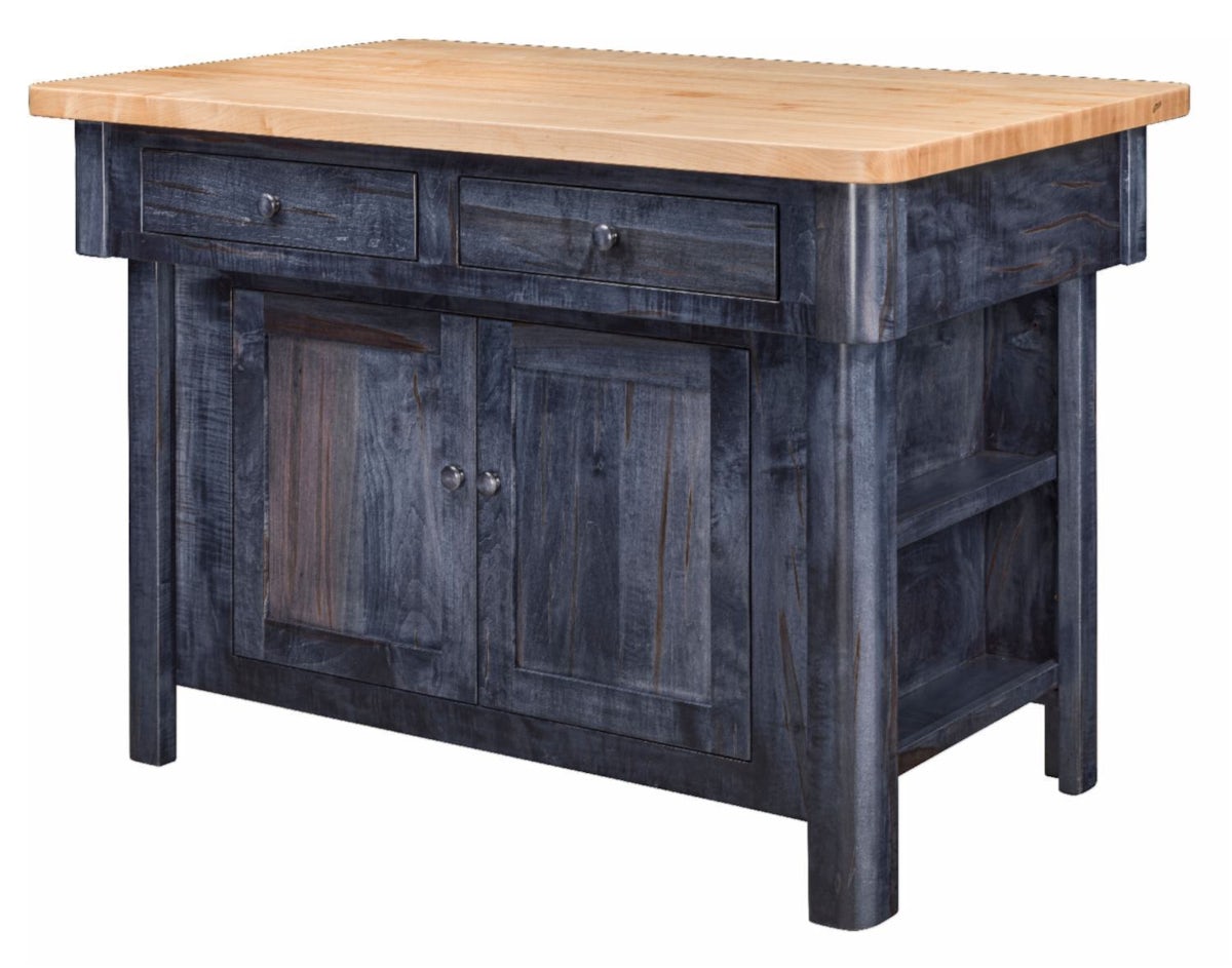 Amish New England Kitchen Island from DutchCrafters Amish Furniture
