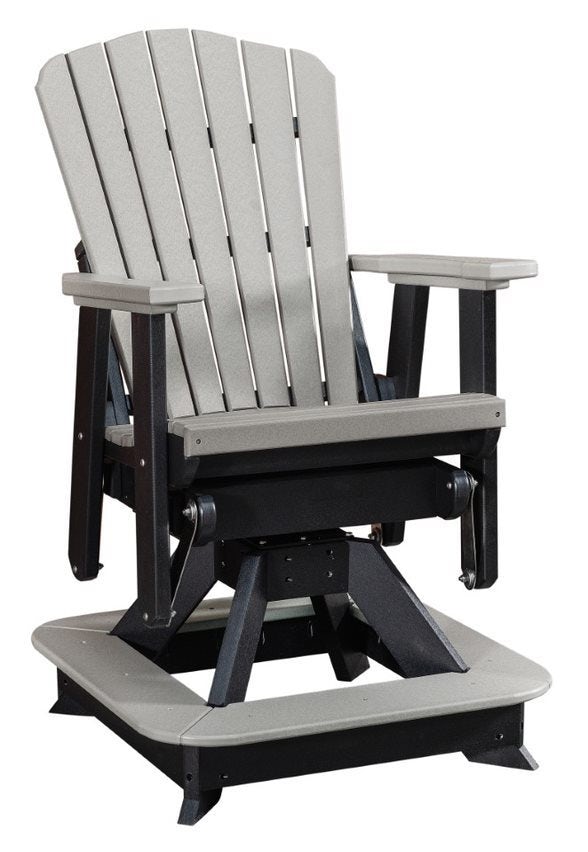 LA Patio Poly Swivel Glider from DutchCrafters Amish Furniture