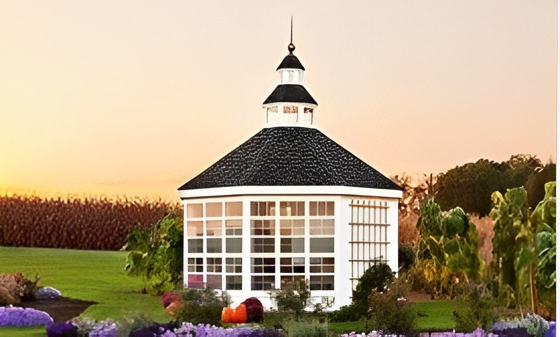Amish Wood Green Shed Greenhouse with Floor from DutchCrafters Amish