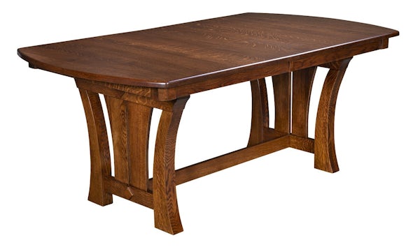 Amish Granger Trestle Dining Table from DutchCrafters Amish Furniture