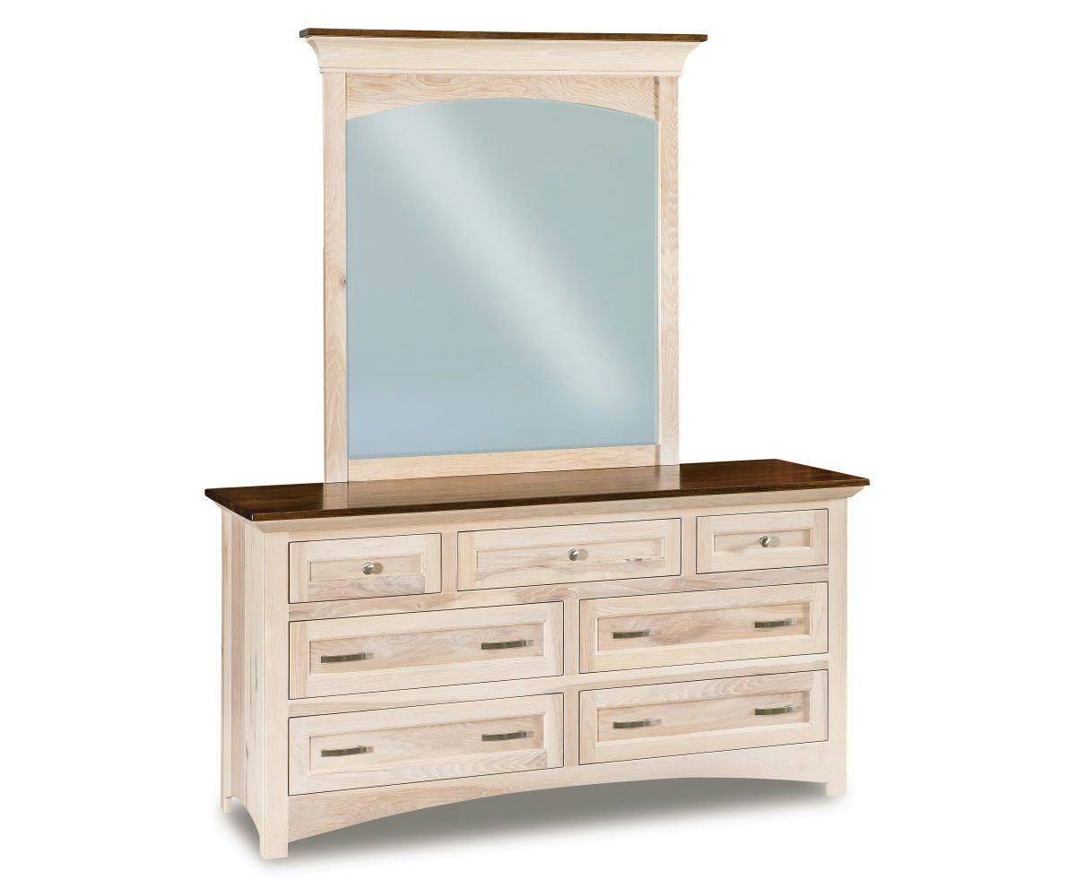 Broderick 7Drawer Dresser with Optional Mirror from DutchCrafters