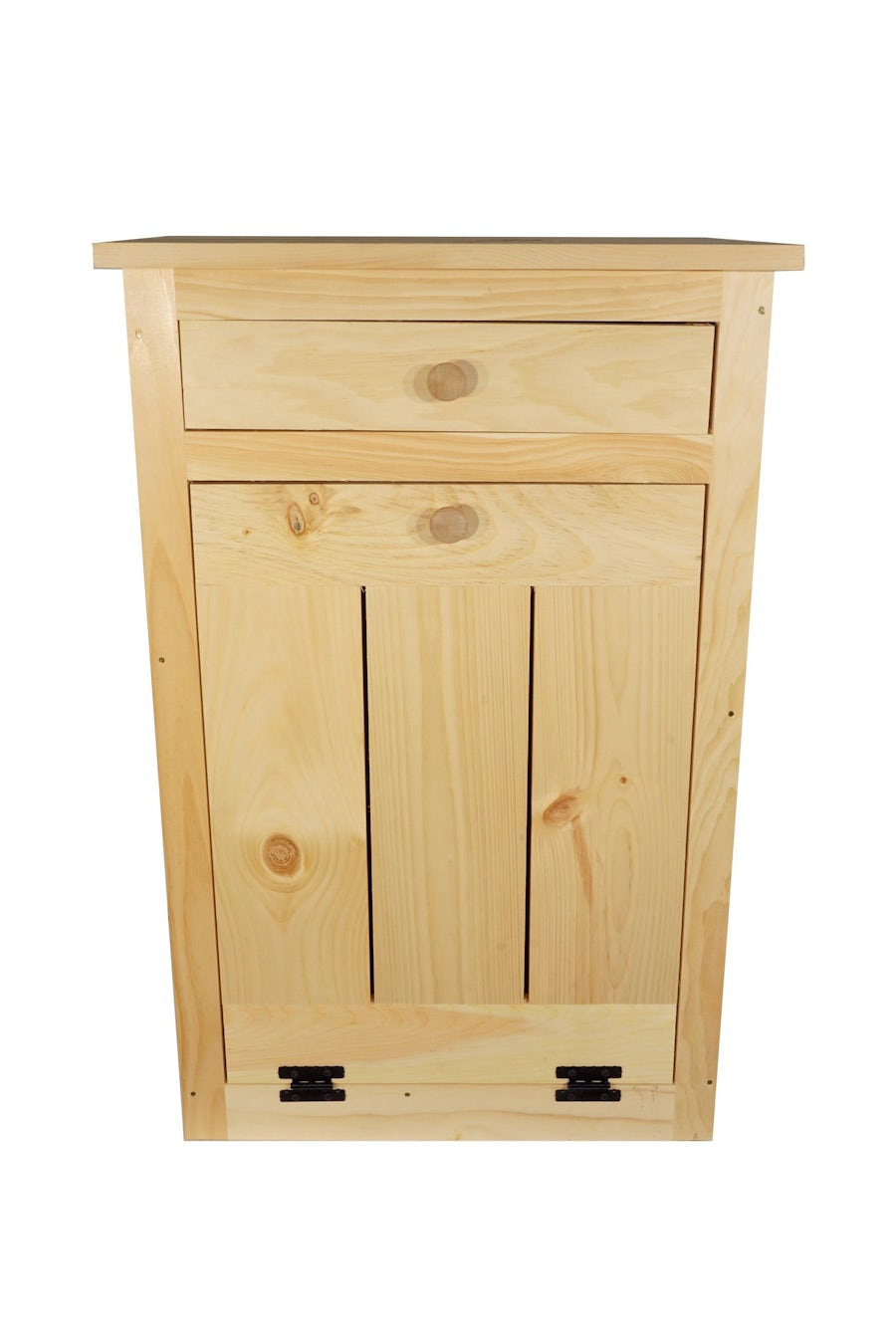 Pine Farmhouse TiltOut Trash Bin InStock DutchCrafters Exclusive