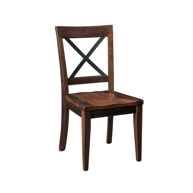 Wellington Reclaimed Barnwood Dining Chair from DutchCrafters Amish