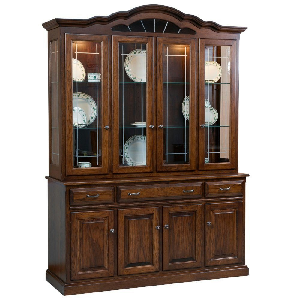 Manhattan Hutch from DutchCrafters Amish Furniture