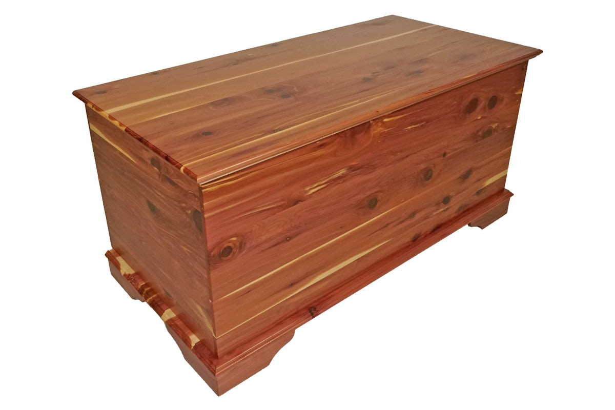 Medium Cedar Hope Chest InStock from DutchCrafters Amish Furniture
