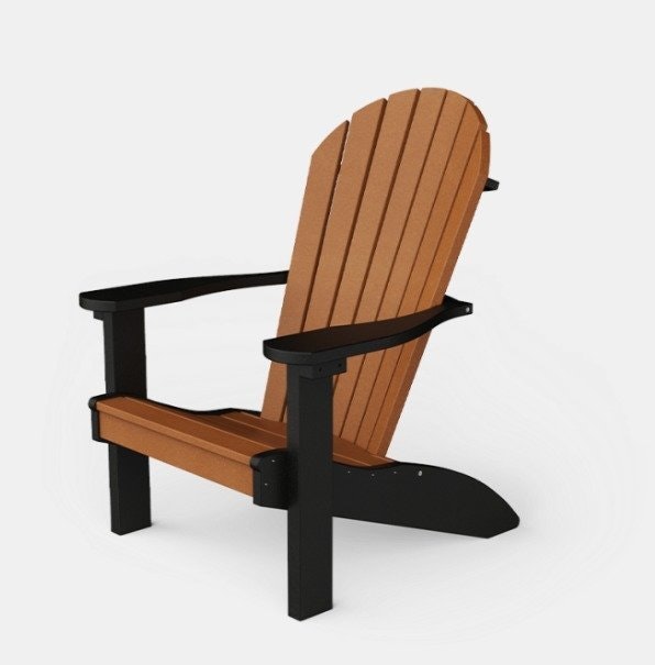 Amish Made Wood And Poly Adirondack Chairs From DutchCrafters Amish