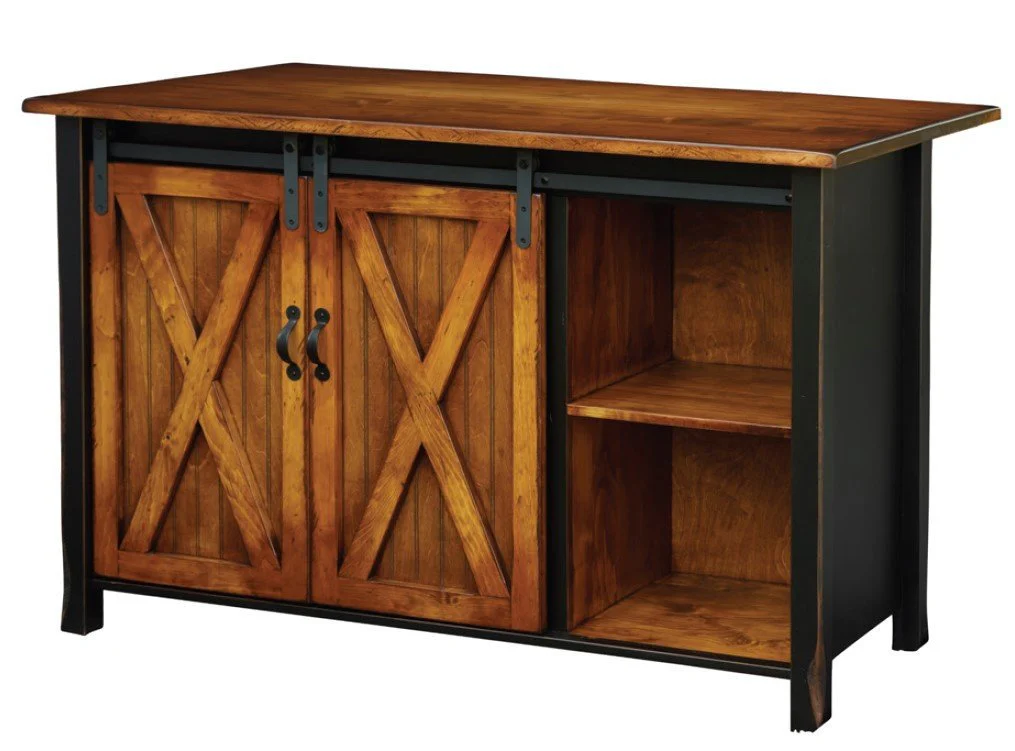 Barn Door Buffet Cabinetnull
