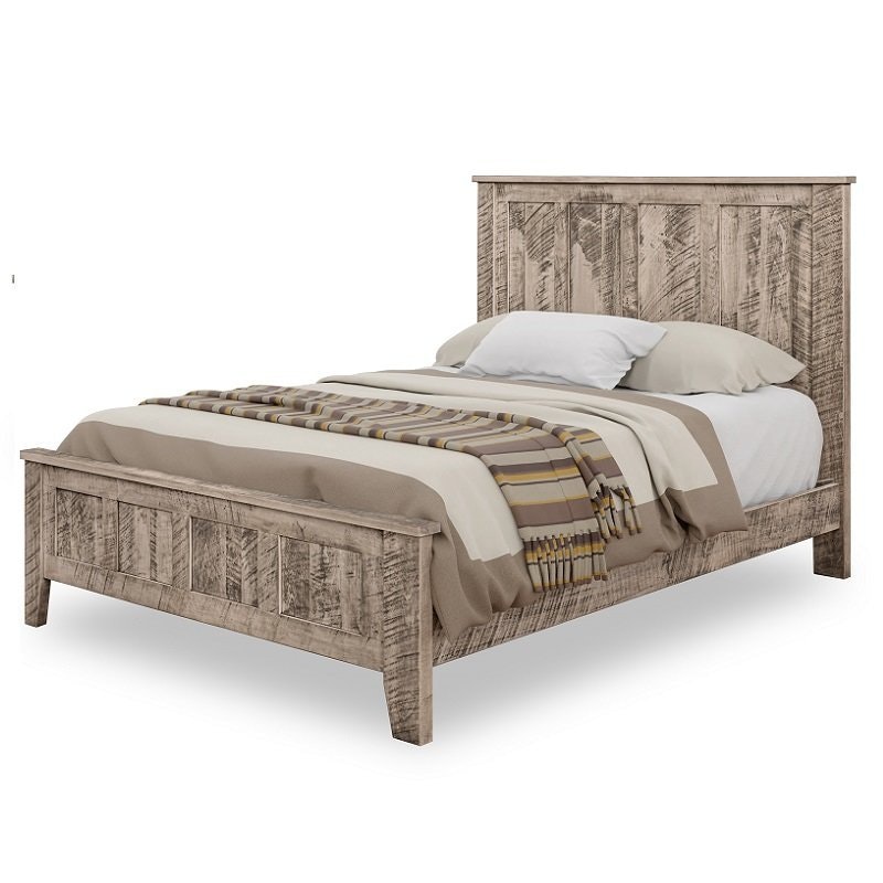 Queen Panel Bed From DutchCrafters Amish Furniture