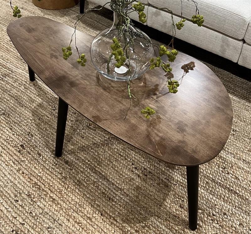 Stunning Amish Wood Mid Century Coffee Table image