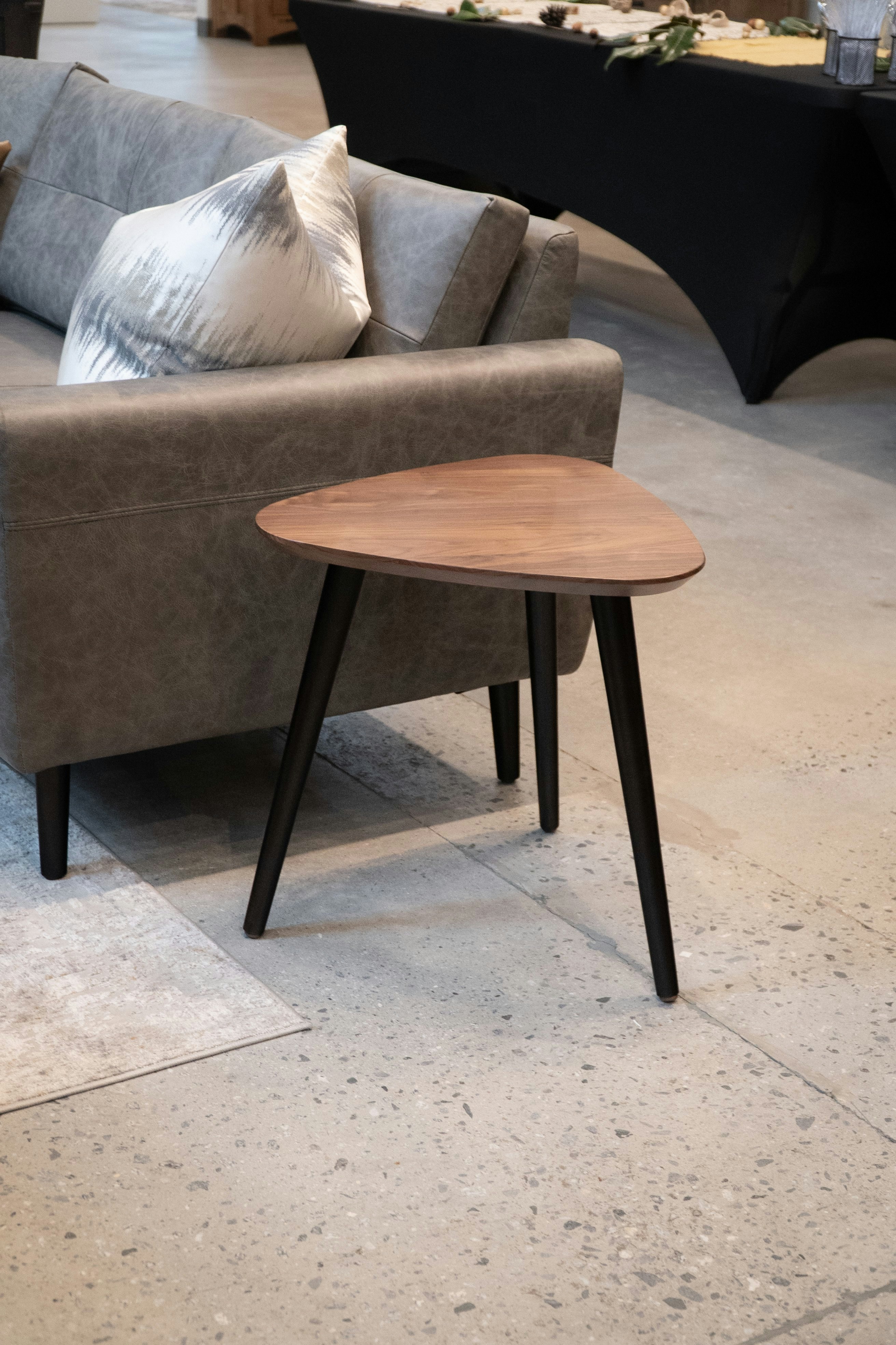 Mid-Century Modern End Table | DutchCrafters Amish Living Room