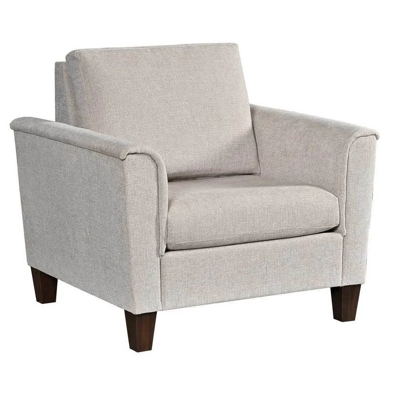 Transitional Upholstered Accent Lounge Chair | DutchCrafters