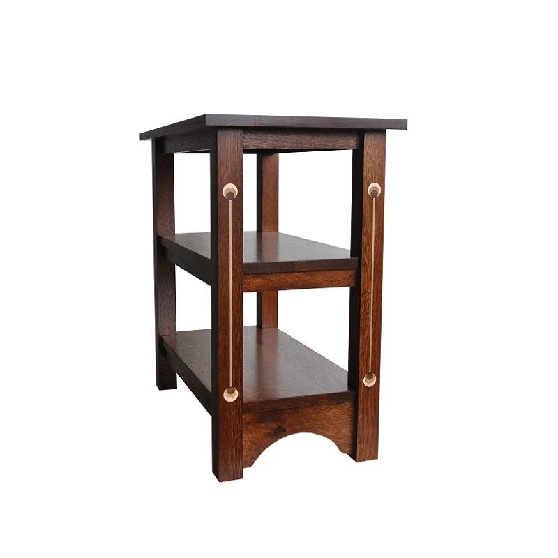 Westerly Narrow Chair Side Table by DutchCrafters Amish Furniture