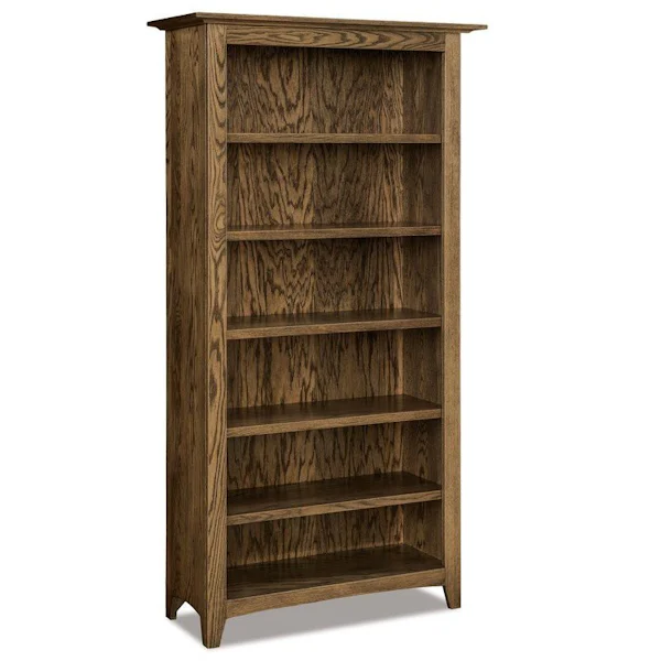 Rustic Brock Bookcase from DutchCrafters Amish Furniture